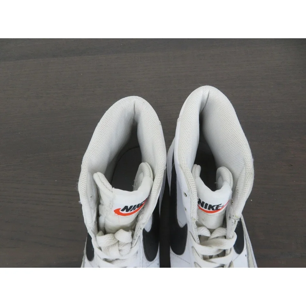 Nike Blazer Mid 77 Shoes Youth 6.5Y Women 8 White Black High Sneakers DA4086-100